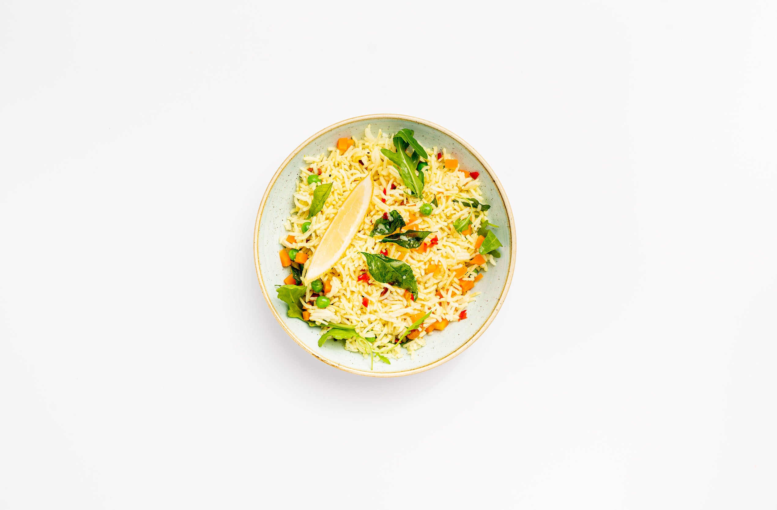 Lemon Rice and Veggie Salad